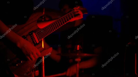 Collage of underground metal band photos